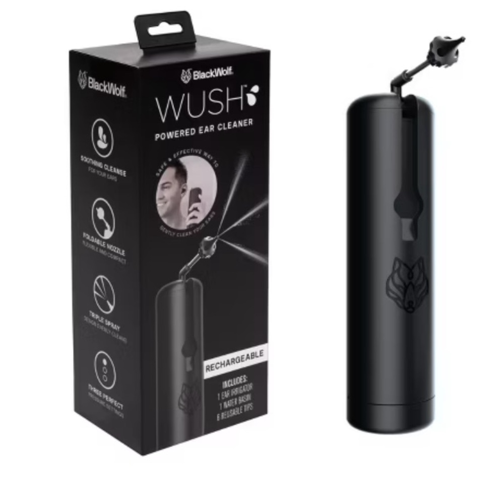 Black Wolf WUSH Powered Ear Cleaner